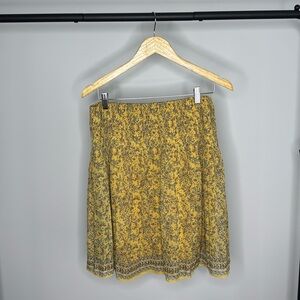 Max Studio Knee Length Elastic Waste Skirt